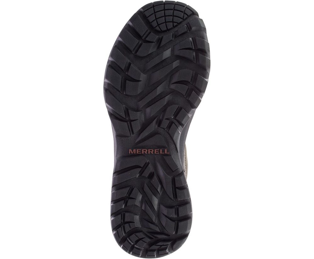 Botas Homem - Merrell Thermo Slush Mid Shell Waterproof - Cinzentas/Pretas - ASN764031